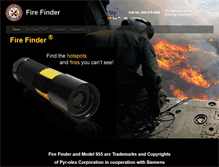 Tablet Screenshot of firefinder-mdl-955.com